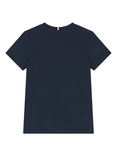 Tommy Hilfiger Junior Logo Graphic T-shirt In Blue