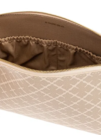 By Malene Birger Geometric-pattern Make Up Bag In Neutral