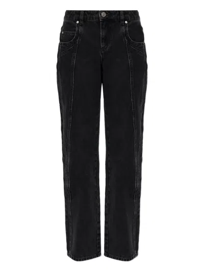 Isabel Marant Étoile Pants Pa0671fa D1h02e-faded Black In Multi
