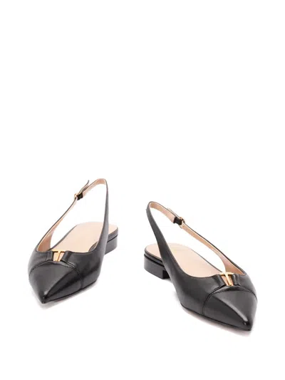 Twinset Buckle Strap Pumps In Black
