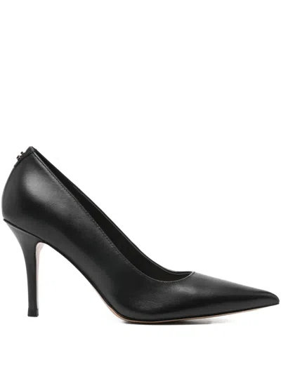 Guess Usa Pointed Heeled Pumps In Black