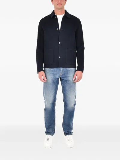 Jacob Cohen Patch Pocket Overshirt In Multi