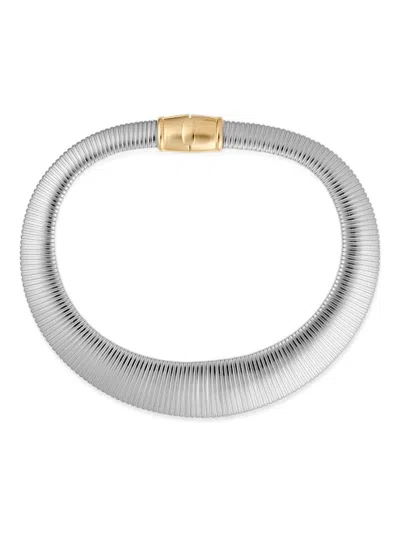 Ivi Chunky Gaia Necklace In Silver