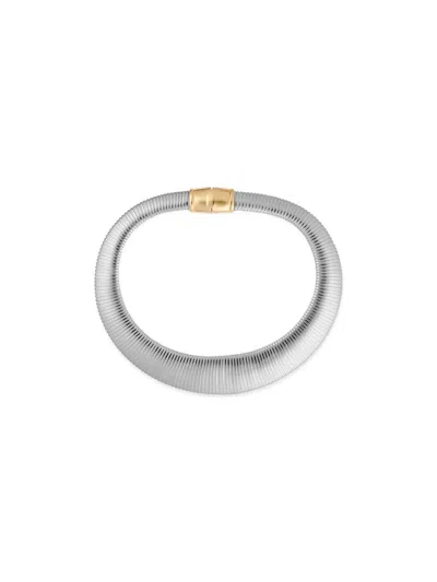 Ivi Chunky Gaia Necklace In Silver