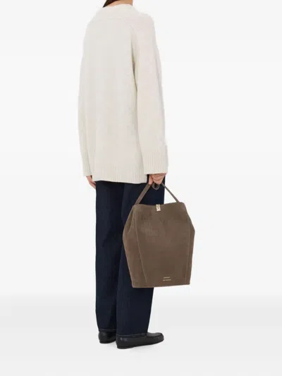 Loulou De Saison Safil Lds Long-sleeve Sweater In White