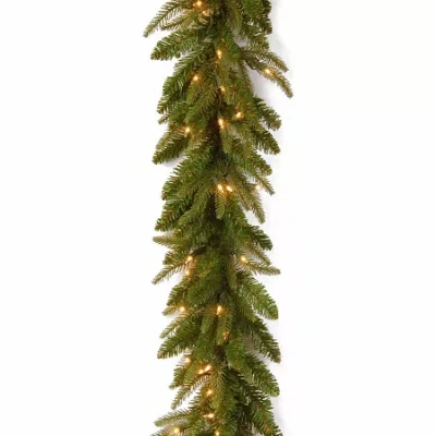 National Tree Co . Downswept Douglas Feel Real Christmas Indoor Outdoor Garland In Green