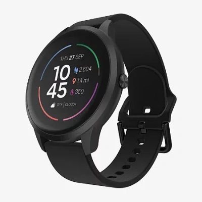 Itouch Sport 4 Unisex Adult Black Smart Watch Tp4r01-g02 In Black