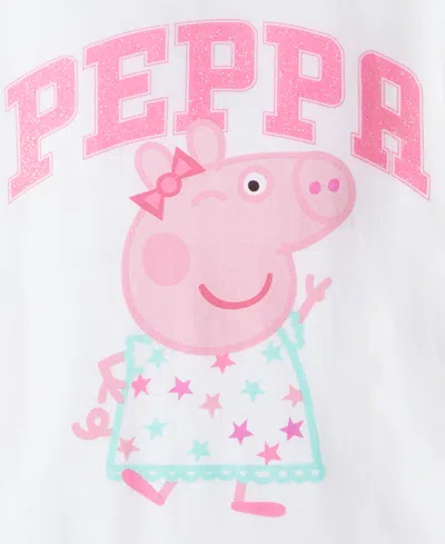 Epic Threads Girls Toddler 2t-4t Winking Peppa Long-sleeve T-shirt, Macy's Exclusive In White