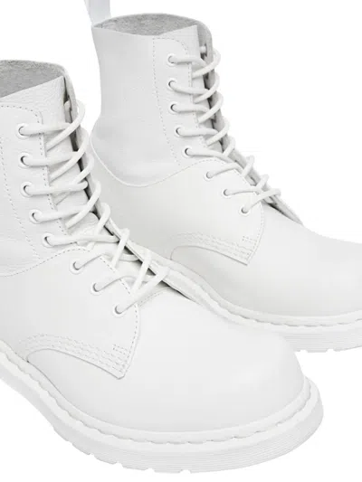 Mm6 Maison Margiela X Dr. Martens 1460 8-eye No Steel Toe Womens White