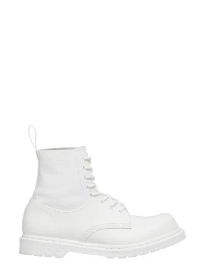 Mm6 Maison Margiela X Dr. Martens 1460 8-eye No Steel Toe Womens White