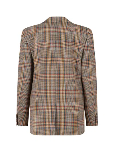 Saint Laurent Jackets In Brown