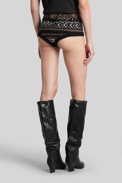 Laneus Shorts In Black