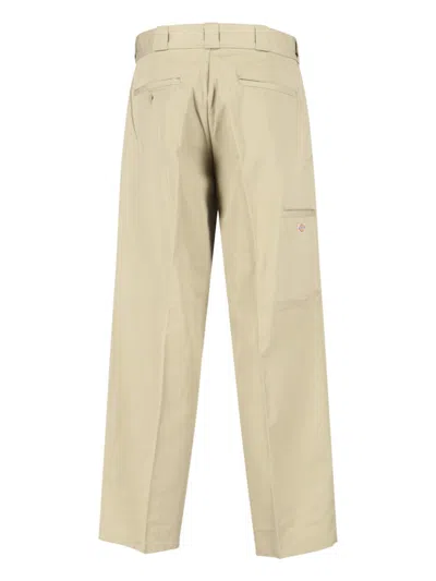 Dickies Trousers In Neutral