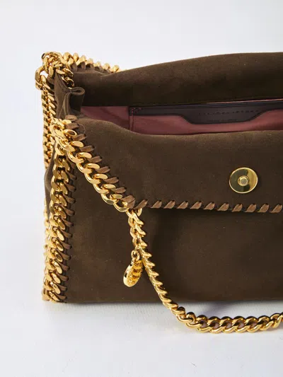 Stella Mccartney Falabella Mini Tote Bag In Brown