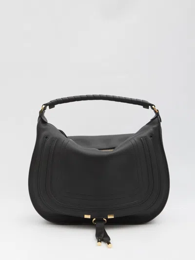 Chloé Marcie Medium Bag In Black