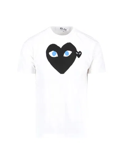 Comme Des Garçons Play T-shirts And Polos In White