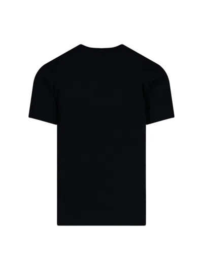 Comme Des Garçons Play T-shirts And Polos In Black