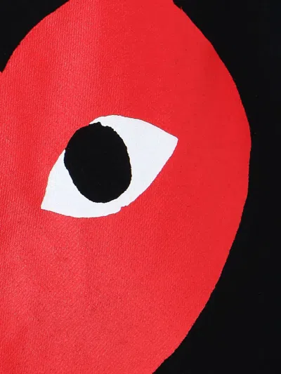 Comme Des Garçons Play T-shirts And Polos In Black