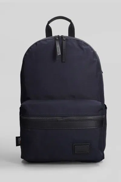 Premiata Versatile Backpack Featuring Multiple Pockets In Blue