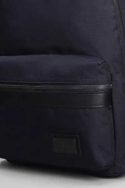 Premiata Versatile Backpack Featuring Multiple Pockets In Blue