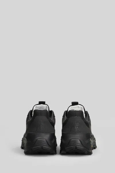 Premiata Devin Sneakers In Black Fabric In Black