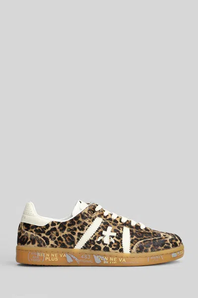Premiata Bonnie Sneakers In Animal Print