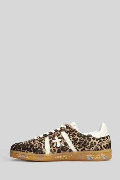 Premiata Bonnie Sneakers In Animal Print