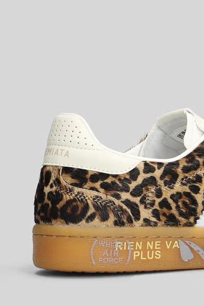 Premiata Bonnie Sneakers In Animal Print