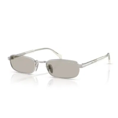 Prada Pr B54s 1bc30p Argento Sunglasses In Gray