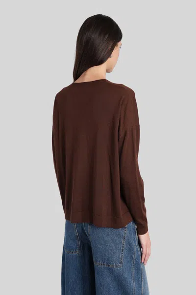 Co Knitwear In Brown Cashmere In Brown