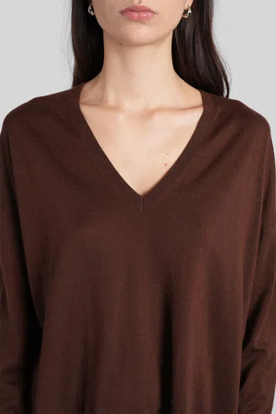Co Knitwear In Brown Cashmere In Brown