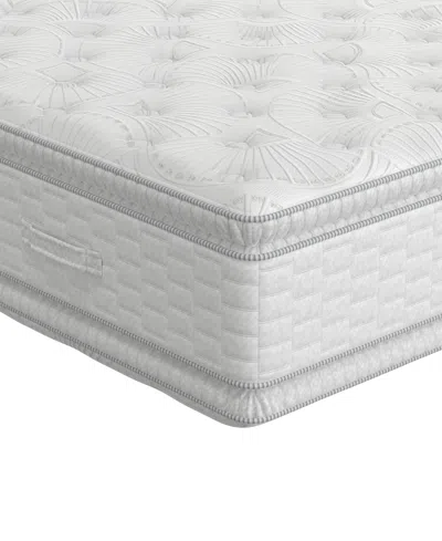 Shifman In Bloom 18" Plush Pillow Top Mattress, King In White