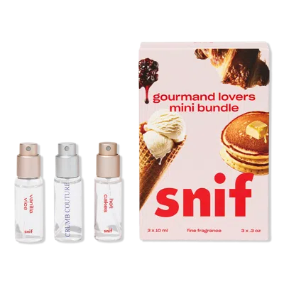 Snif Gourmand Lovers Mini Bundle Eau De Toilette In Transparent