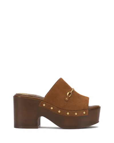 Vince Camuto Efellan Platform Sandal In Brown