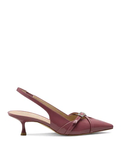 Stuart Weitzman Women's Georgie 50 Slingback Pumps In Purple