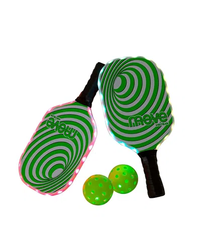 Uncommon Goods Kids Indoor/outdoor Light Up Pickleball Set, Ages 5-7 In Green