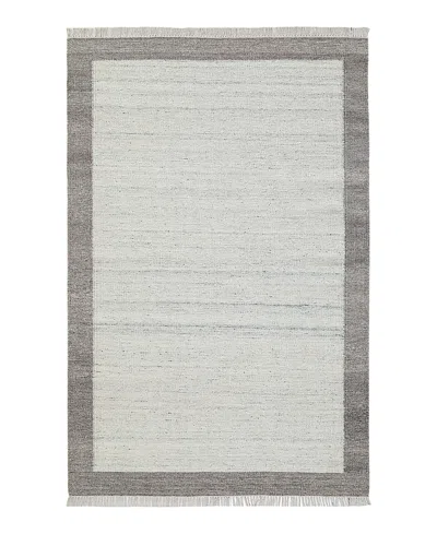 Obeetee Nu Maison Soft Border Area Rug,3'0x5'0 In Gray