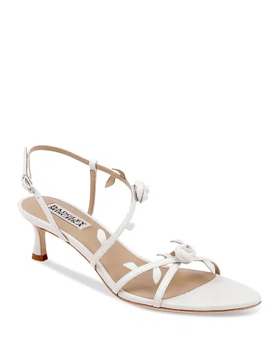 Badgley Mischka Orland Sandal In White