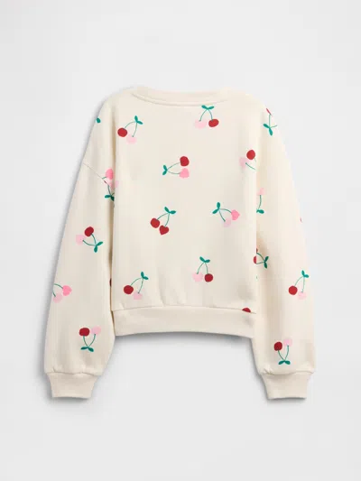 Gap Factory Kids Oversized Gap Graphic Sweatshirt In Pink