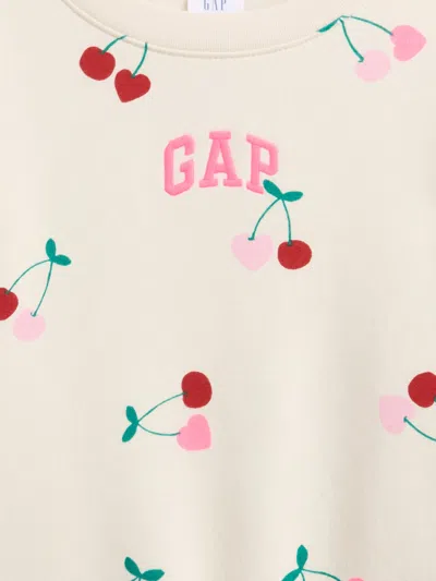 Gap Factory Kids Oversized Gap Graphic Sweatshirt In Pink