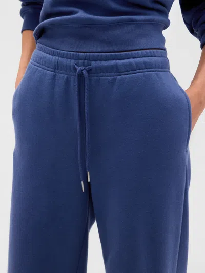 Gap Factory Relaxed Straight-leg Sweatpants In Blue