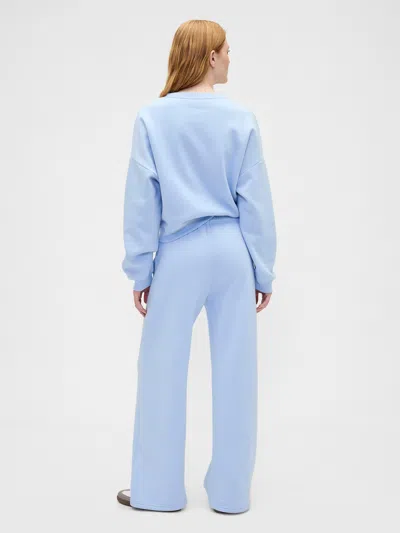 Gap Factory Relaxed Straight-leg Sweatpants In Blue