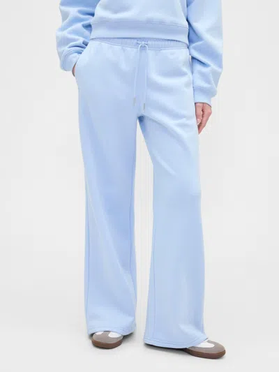 Gap Factory Relaxed Straight-leg Sweatpants In Blue