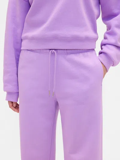 Gap Factory Relaxed Straight-leg Sweatpants In Purple