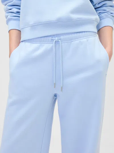 Gap Factory Relaxed Straight-leg Sweatpants In Blue