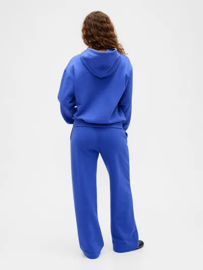 Gap Factory Relaxed Straight-leg Sweatpants In Blue
