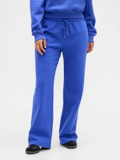 Gap Factory Relaxed Straight-leg Sweatpants In Blue