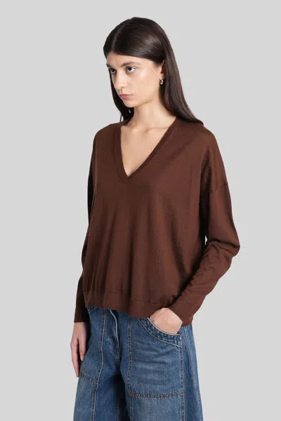 Co Knitwear In Brown Cashmere In Brown