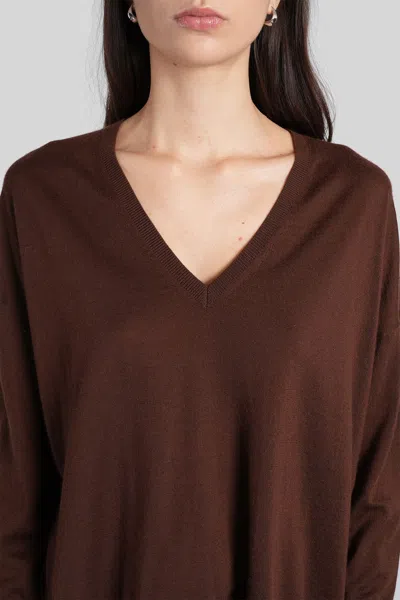 Co Knitwear In Brown Cashmere In Brown