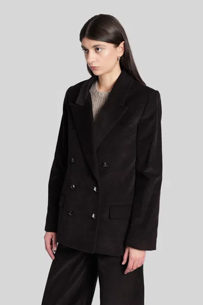 Co Blazer In Brown Tton In Brown